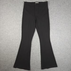 L’Agence Marty Womens Pants Size 26 Black High Rise Flare Stretch Made In USA